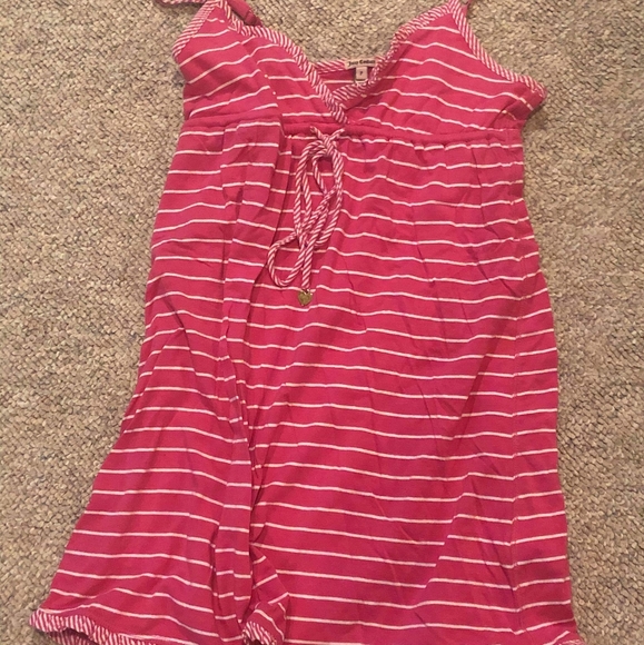 Juicy Couture Pink Striped Pajama Nightie P - Picture 2 of 3